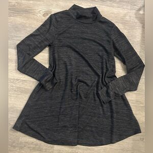 Premise Charcoal gray Turtle Neck Top Dress For Women Size XS Pre-owned